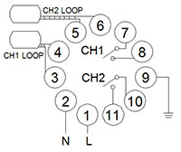 LD-105 connect wiring