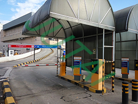 Auto-Barcode-Ticket-Parking-system