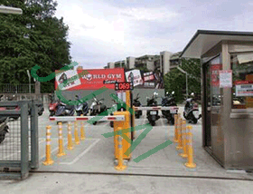 Smart-Barcode-car-park-terminal-System
