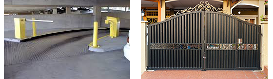 parking system autogate system