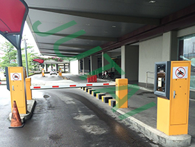 barcode ticket for parking system